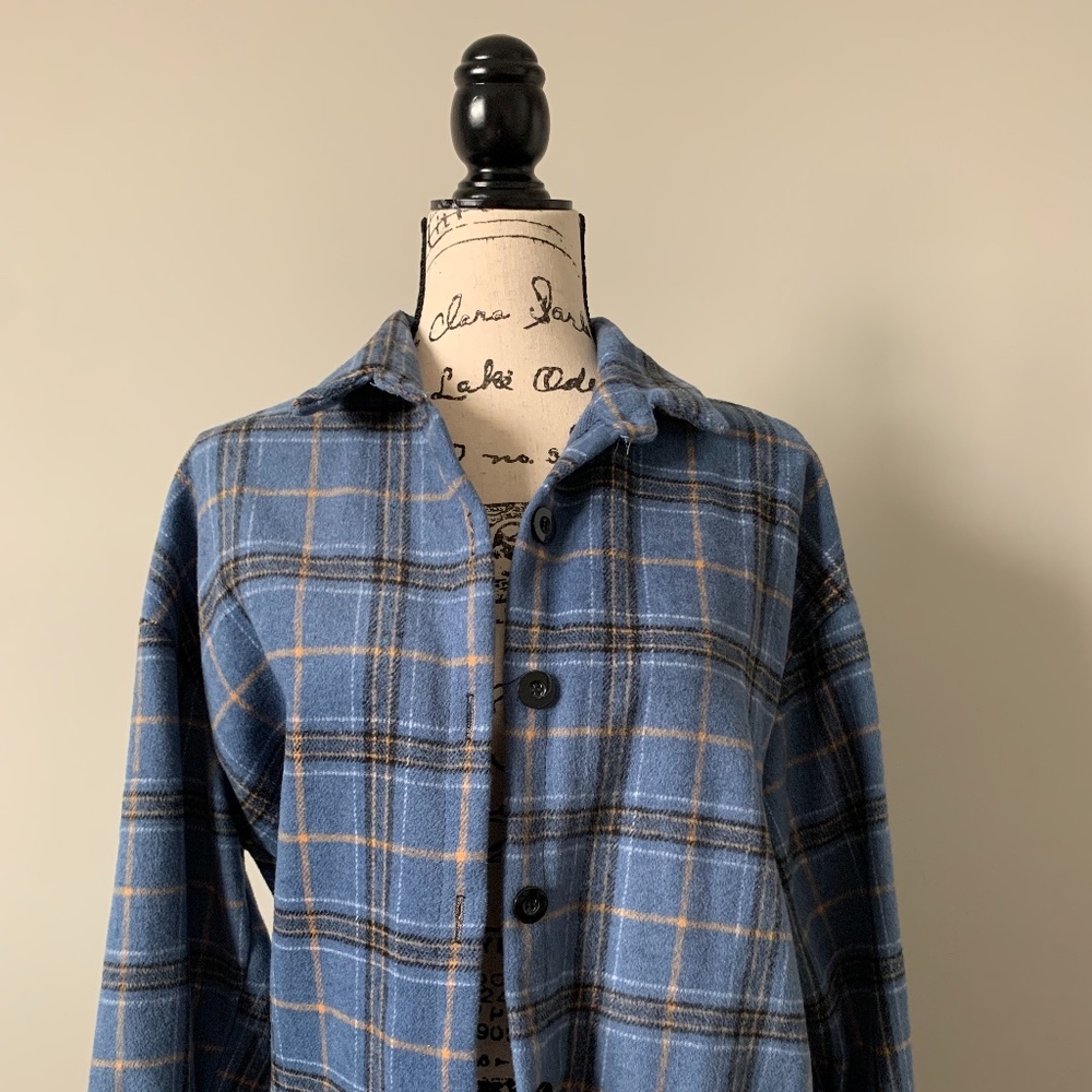 Plaid Shirt Jacket
